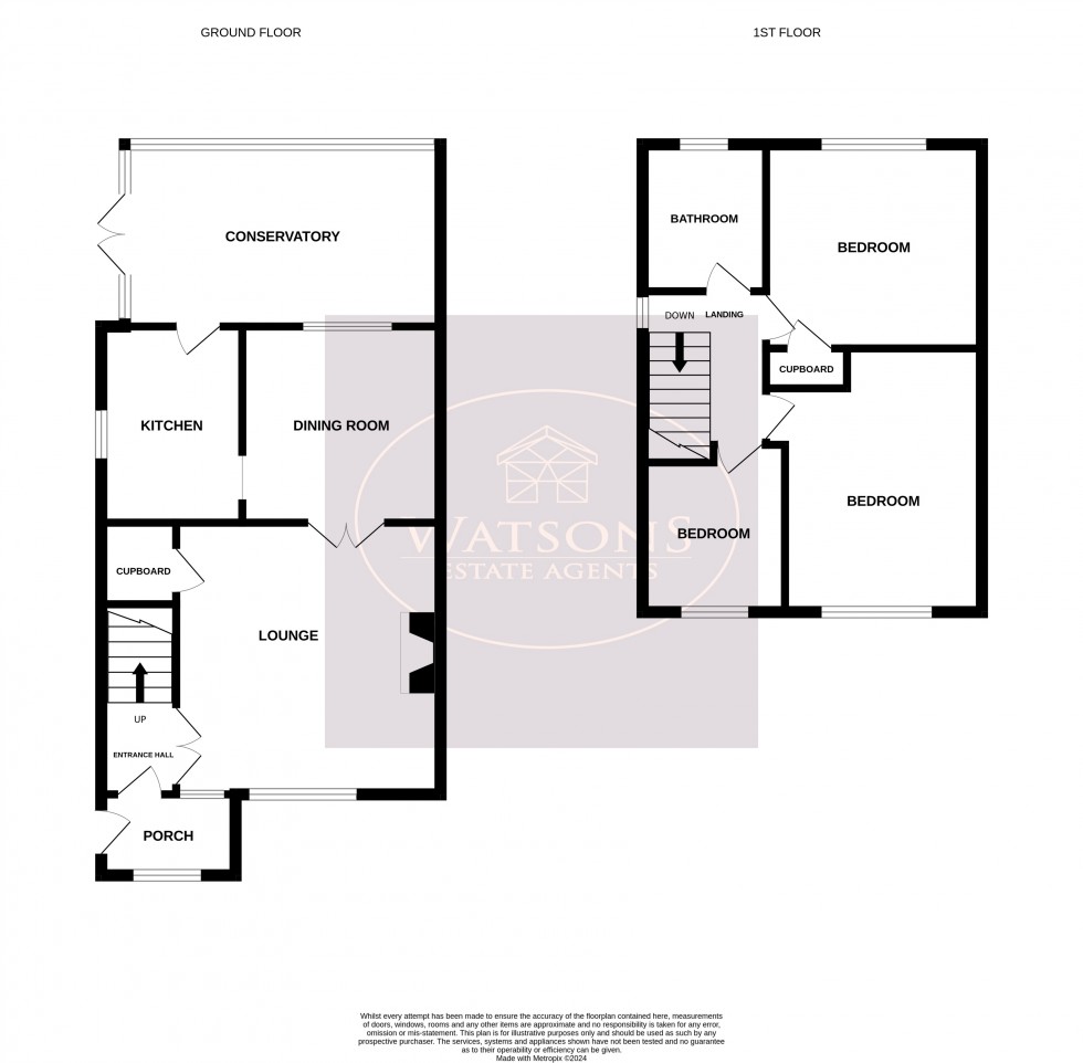 Floorplan for Aldrin Close, Nottingham