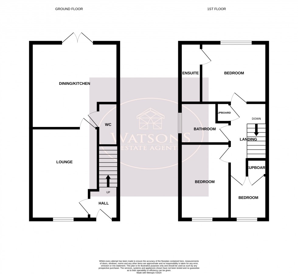 Floorplan for Kimberley, Nottingham