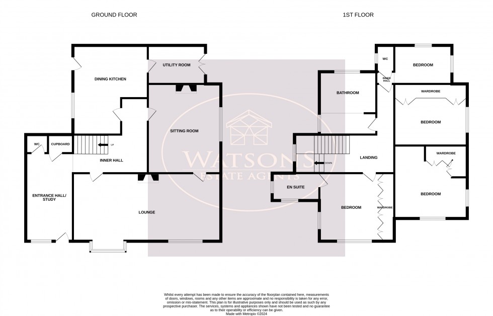 Floorplan for Nuthall, Nottingham