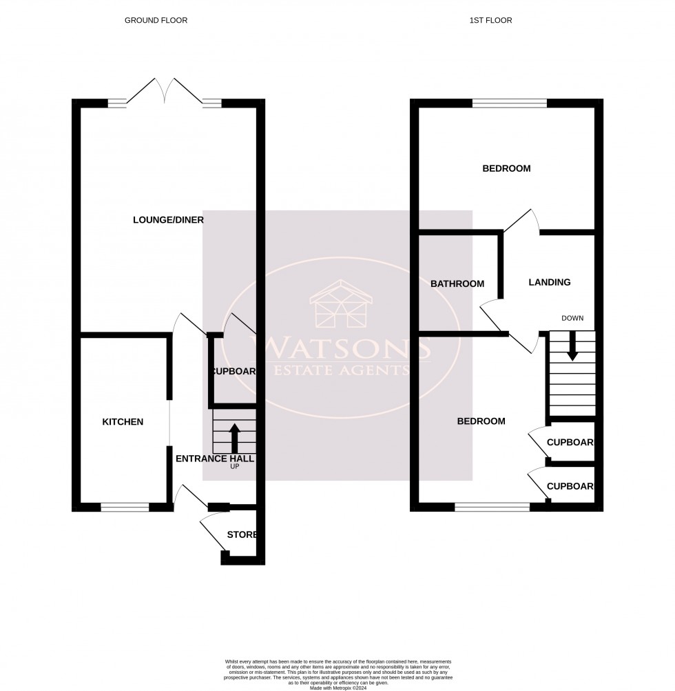 Floorplan for Kimberley, Nottingham