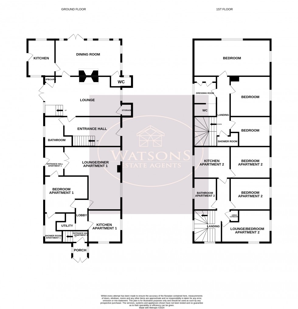 Floorplan for Underwood, Nottingham