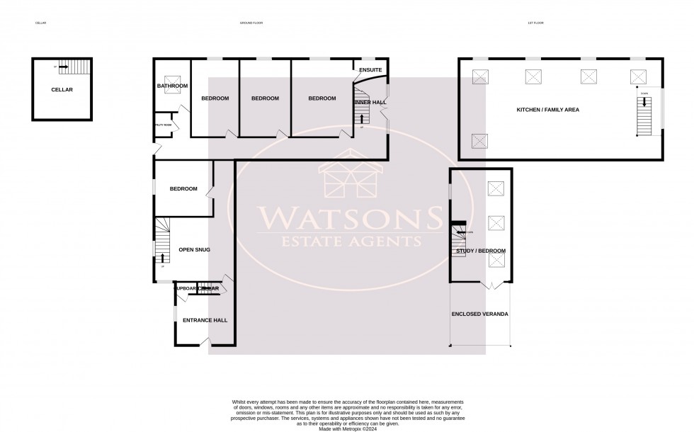 Floorplan for Kimberley, Nottingham