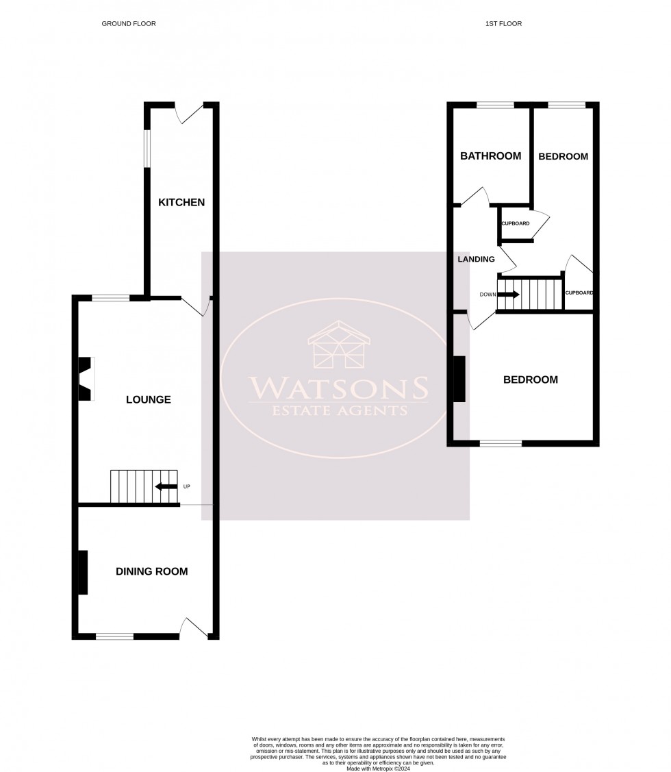 Floorplan for Langley Mill, Nottingham, Derbyshire