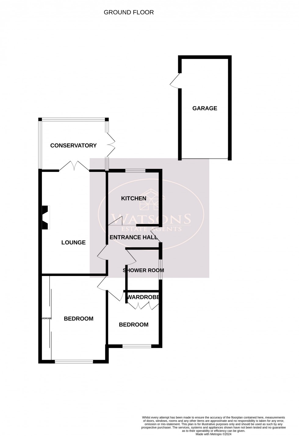 Floorplan for Underwood, Nottingham