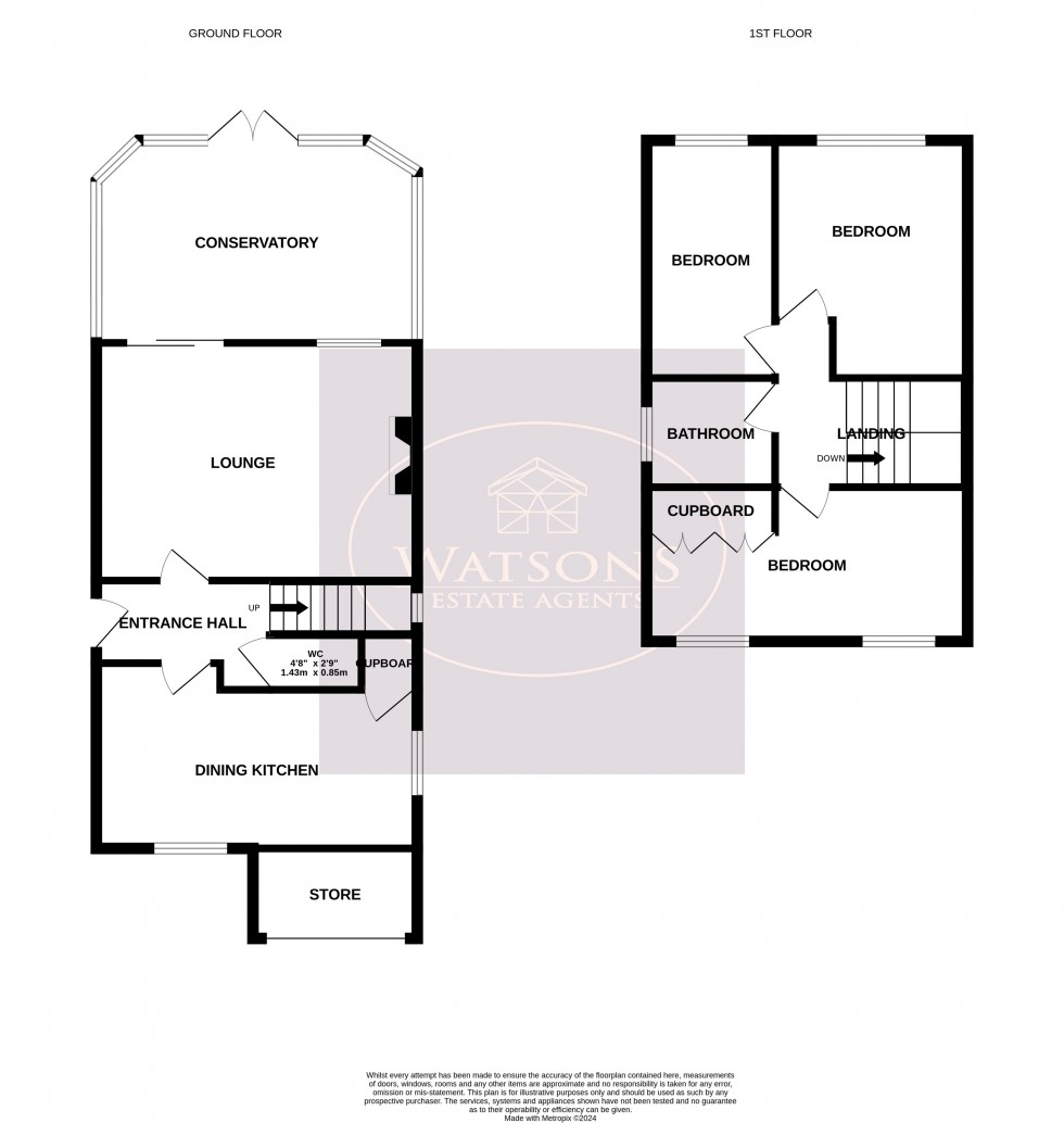 Floorplan for Underwood, Nottingham