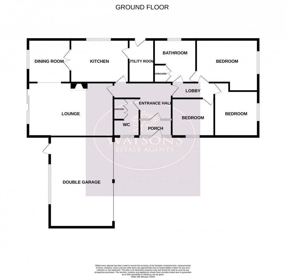 Floorplan for Nuthall, Nottingham