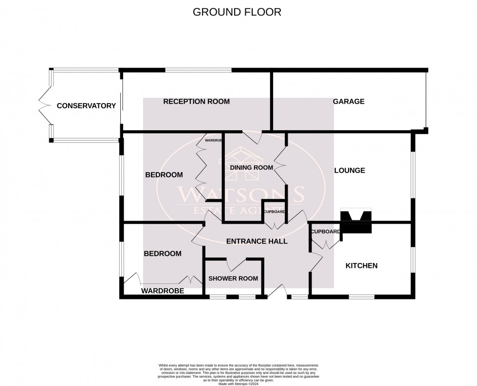 Floorplan for Newthorpe, Nottingham