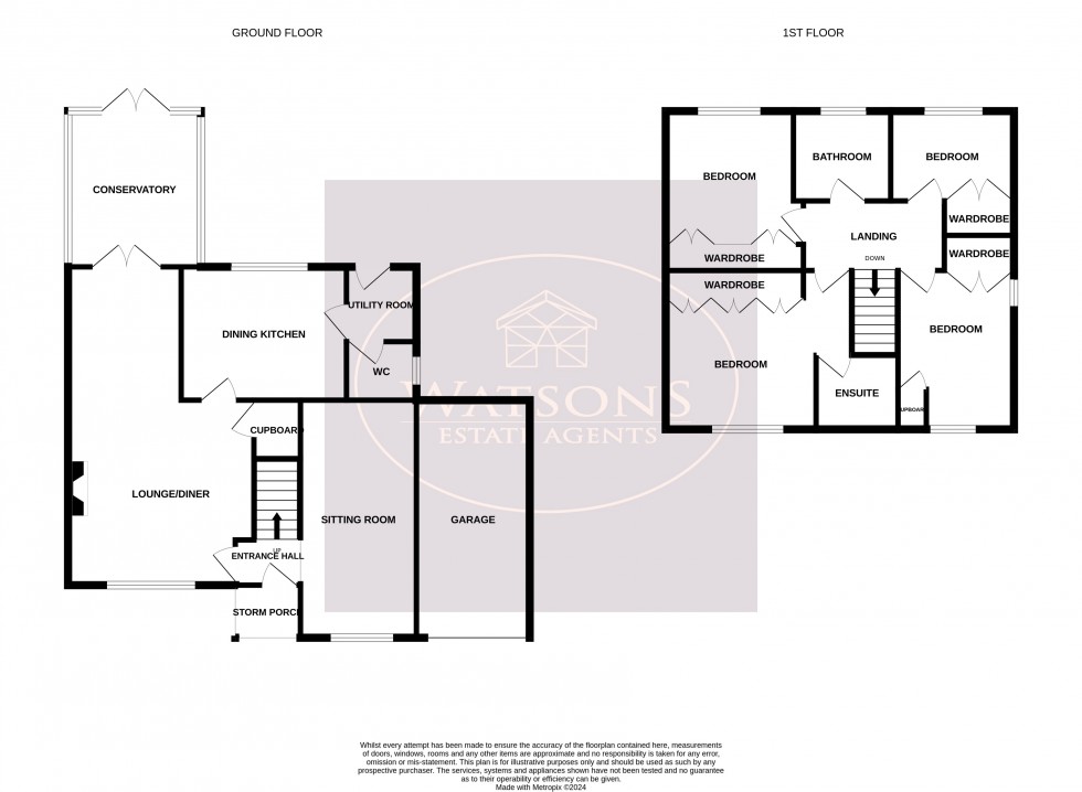 Floorplan for Selston, Nottingham