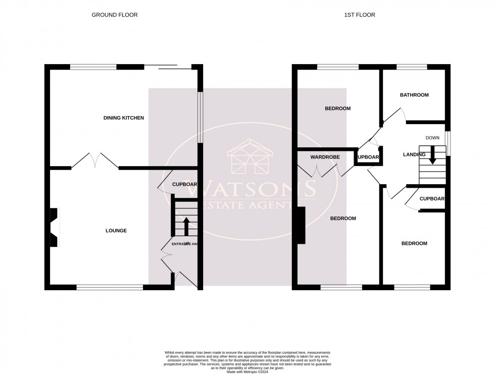 Floorplan for Armstrong Road, Nottingham