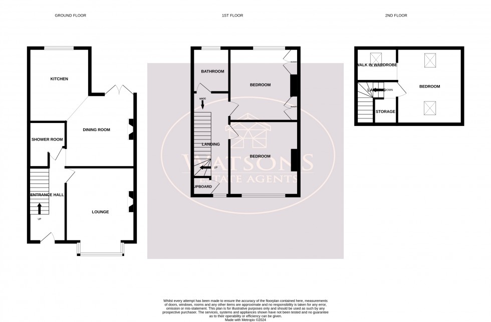 Floorplan for Kimberley, Nottingham