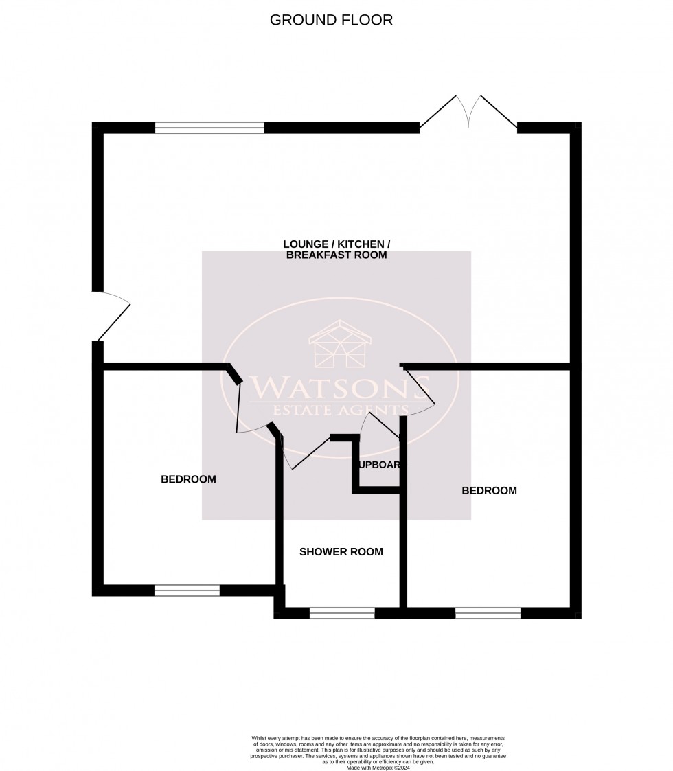 Floorplan for Newthorpe, Nottingham