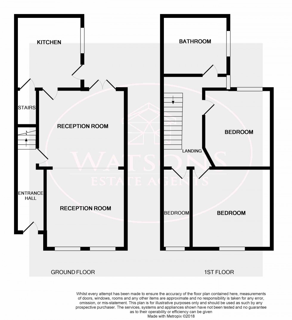 Floorplan for Kimberley, Nottingham