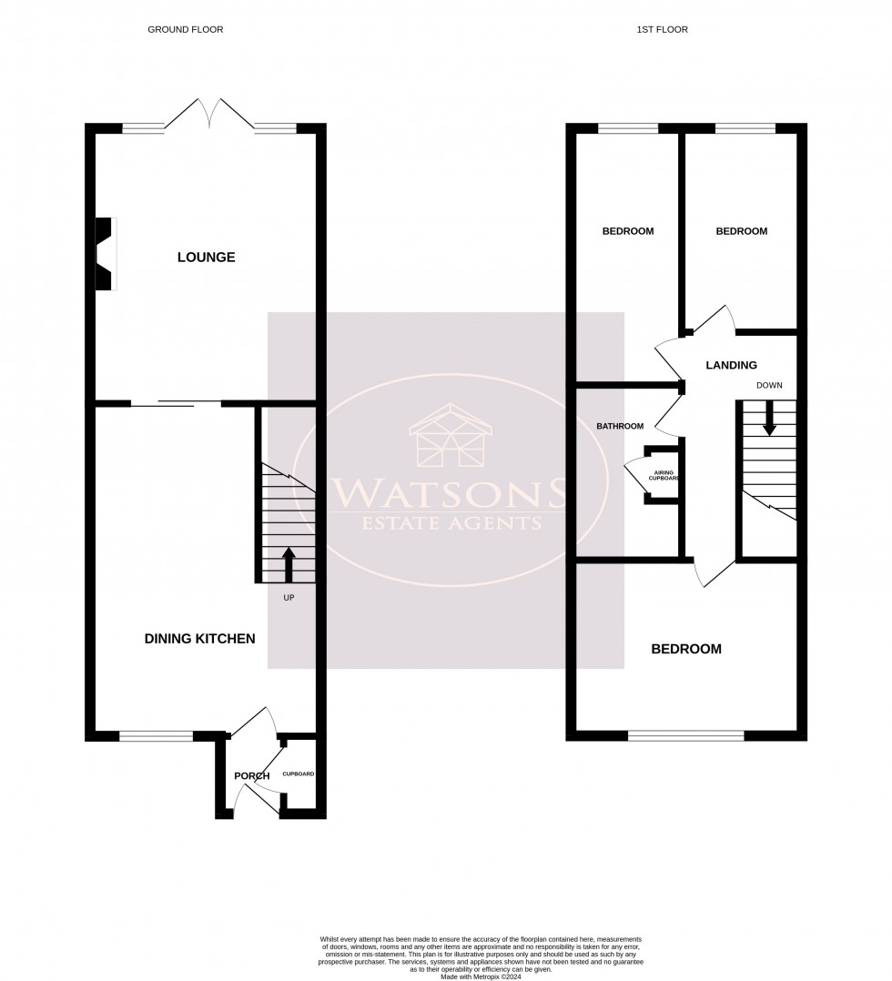 Floorplan for Underwood, Nottingham