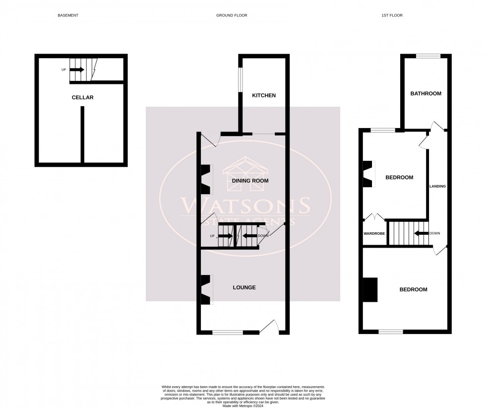 Floorplan for Cinderhill Road, Nottingham