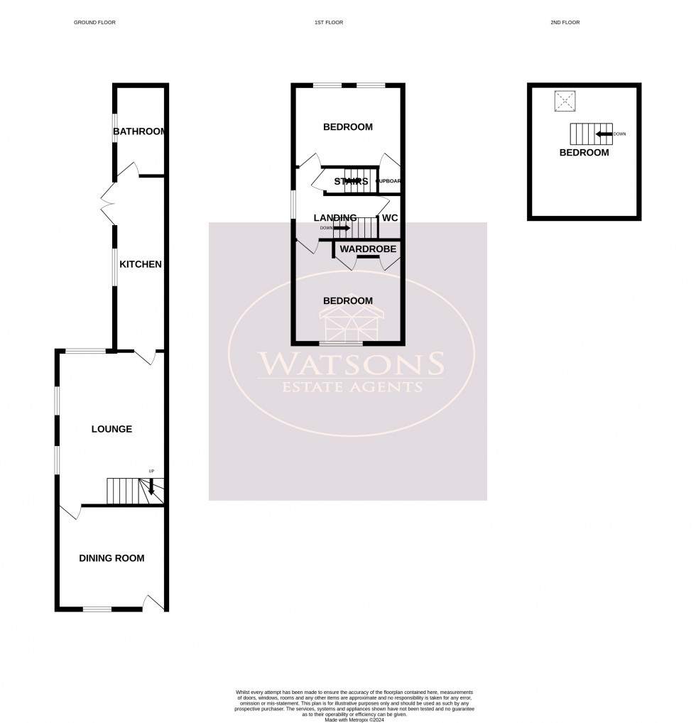 Floorplan for Newthorpe, Nottingham