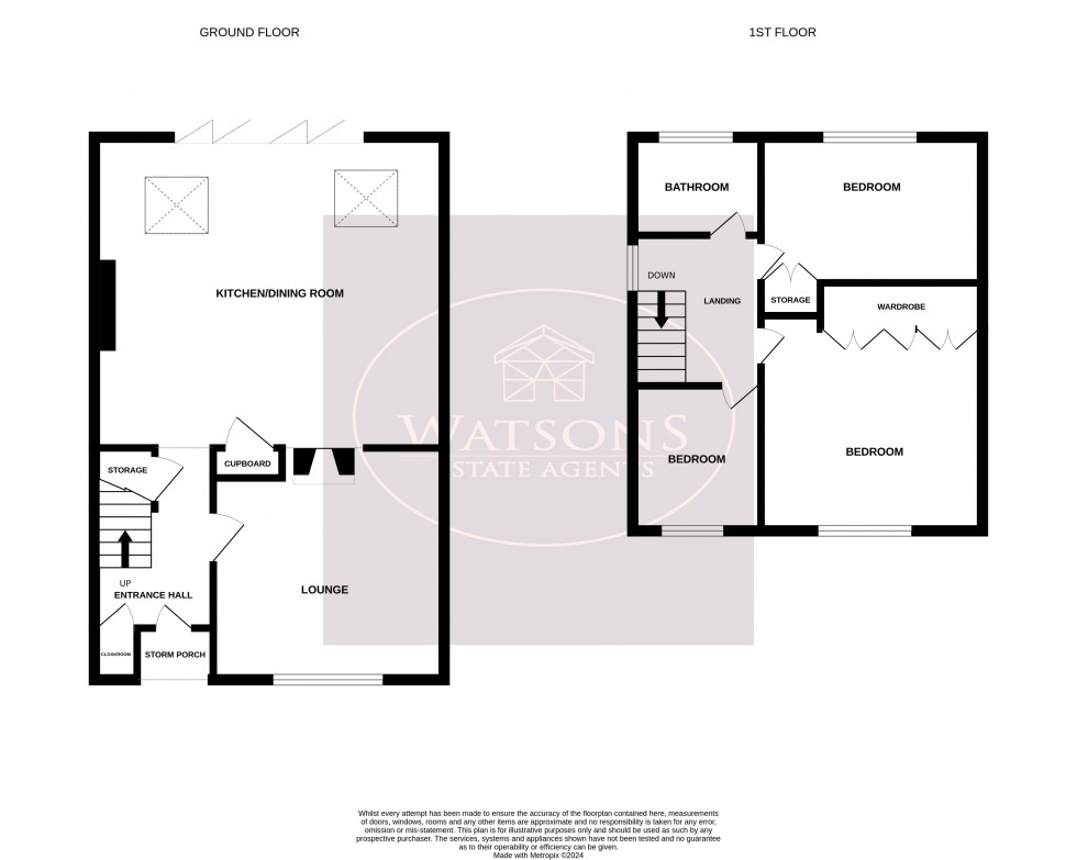 Floorplan for Eastwood, Nottinghamshire