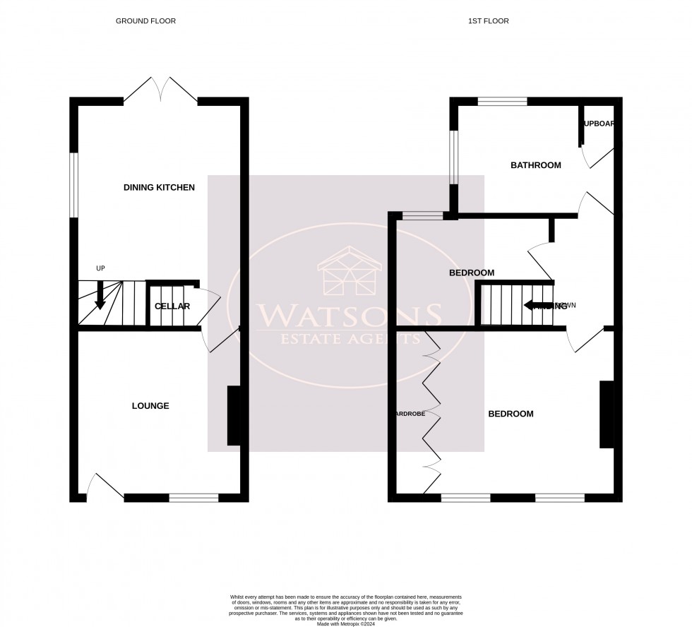 Floorplan for Newthorpe, Nottingham