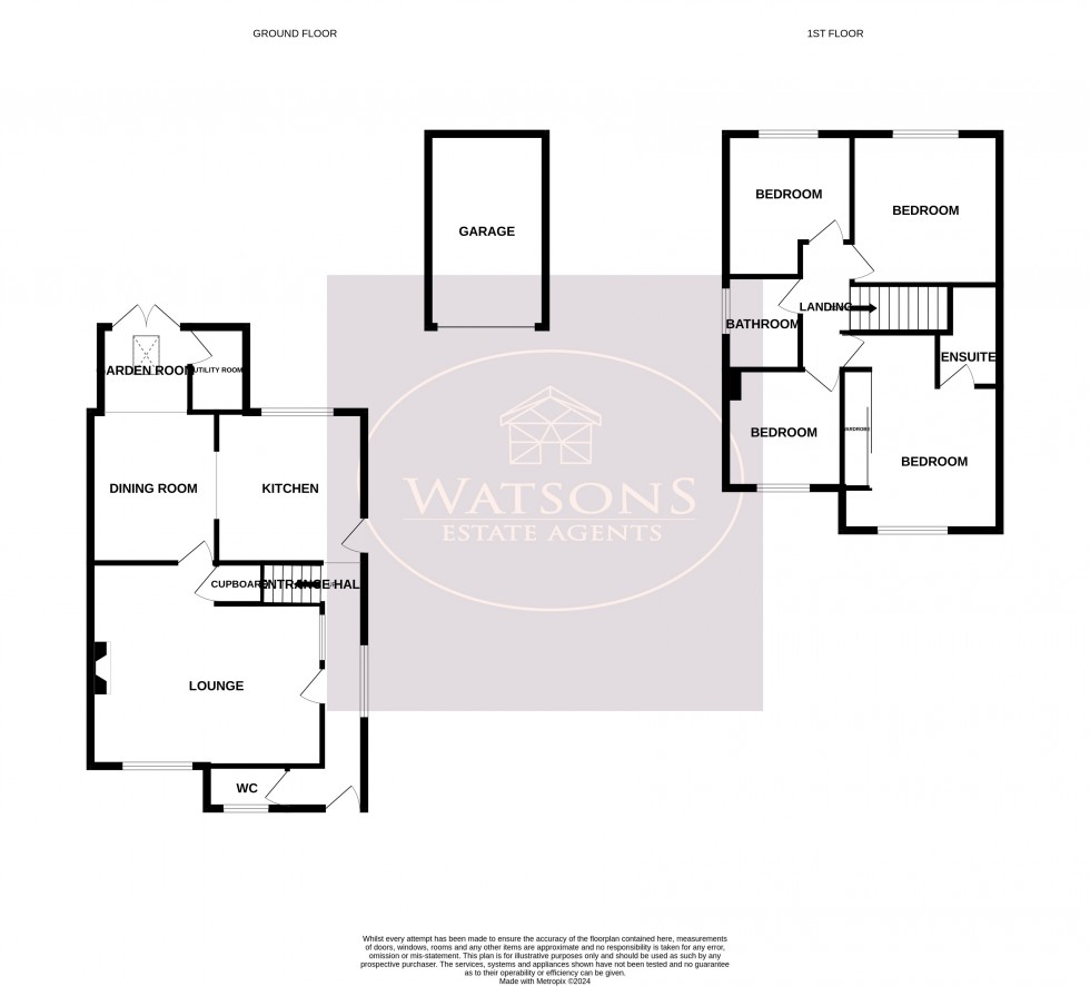 Floorplan for Giltbrook, Nottingham