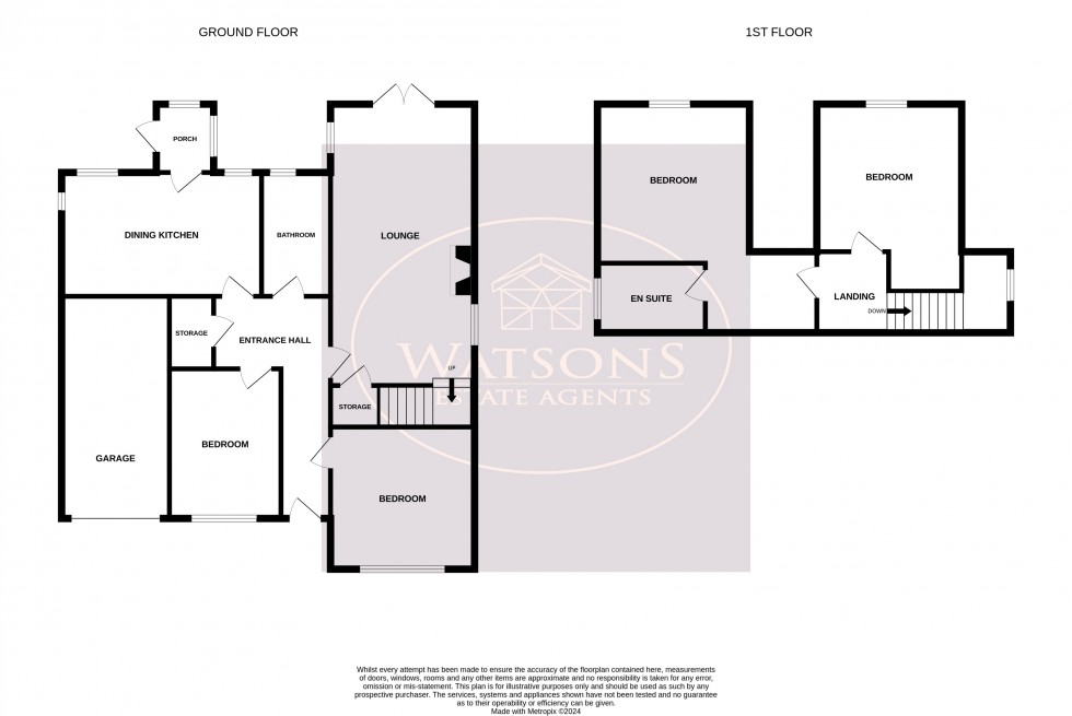 Floorplan for Newthorpe, Nottingham