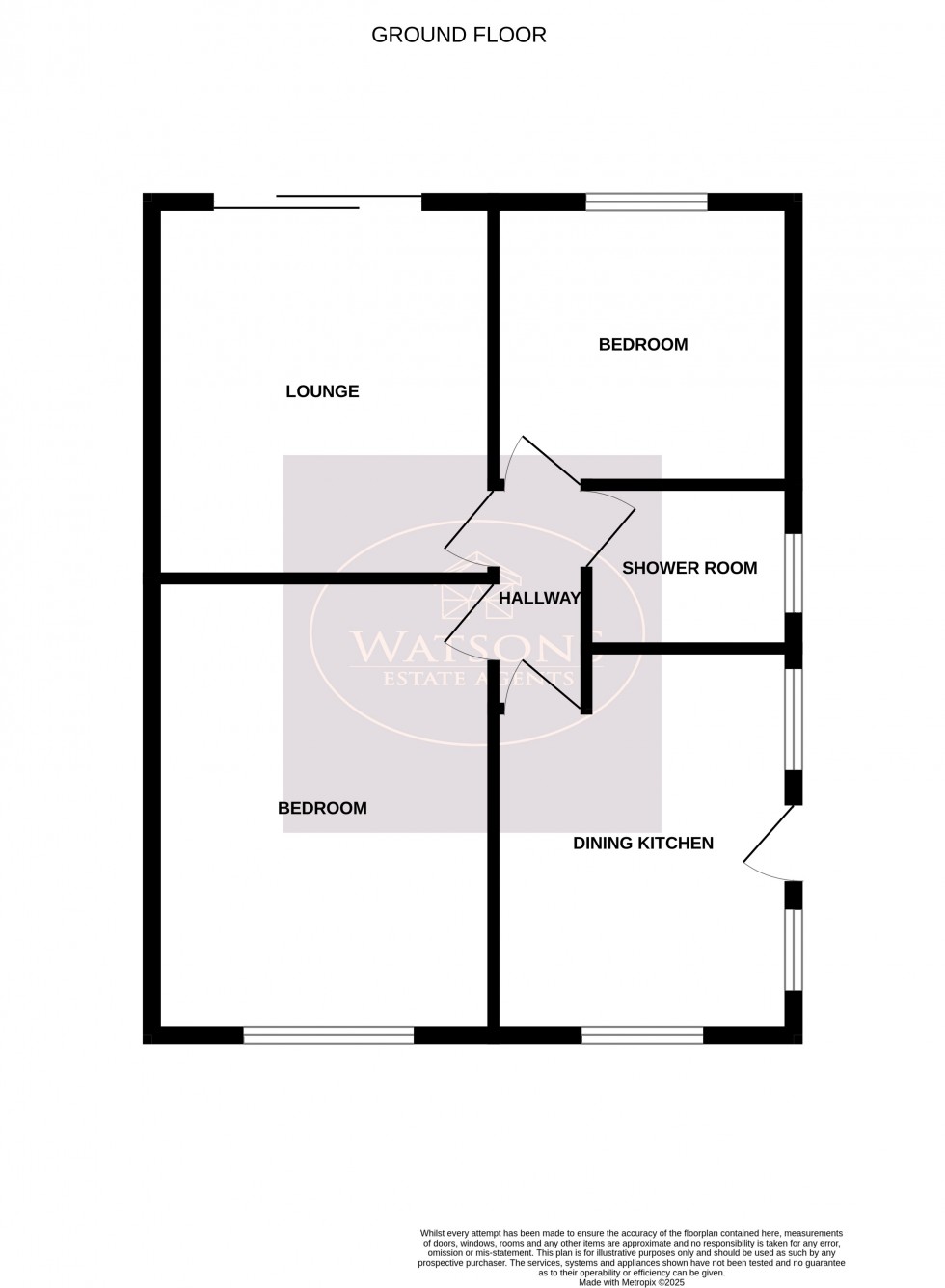 Floorplan for Giltbrook, Nottingham