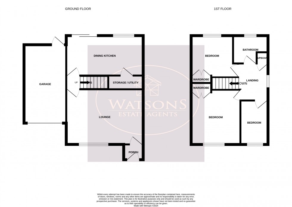 Floorplan for Giltbrook, Nottingham