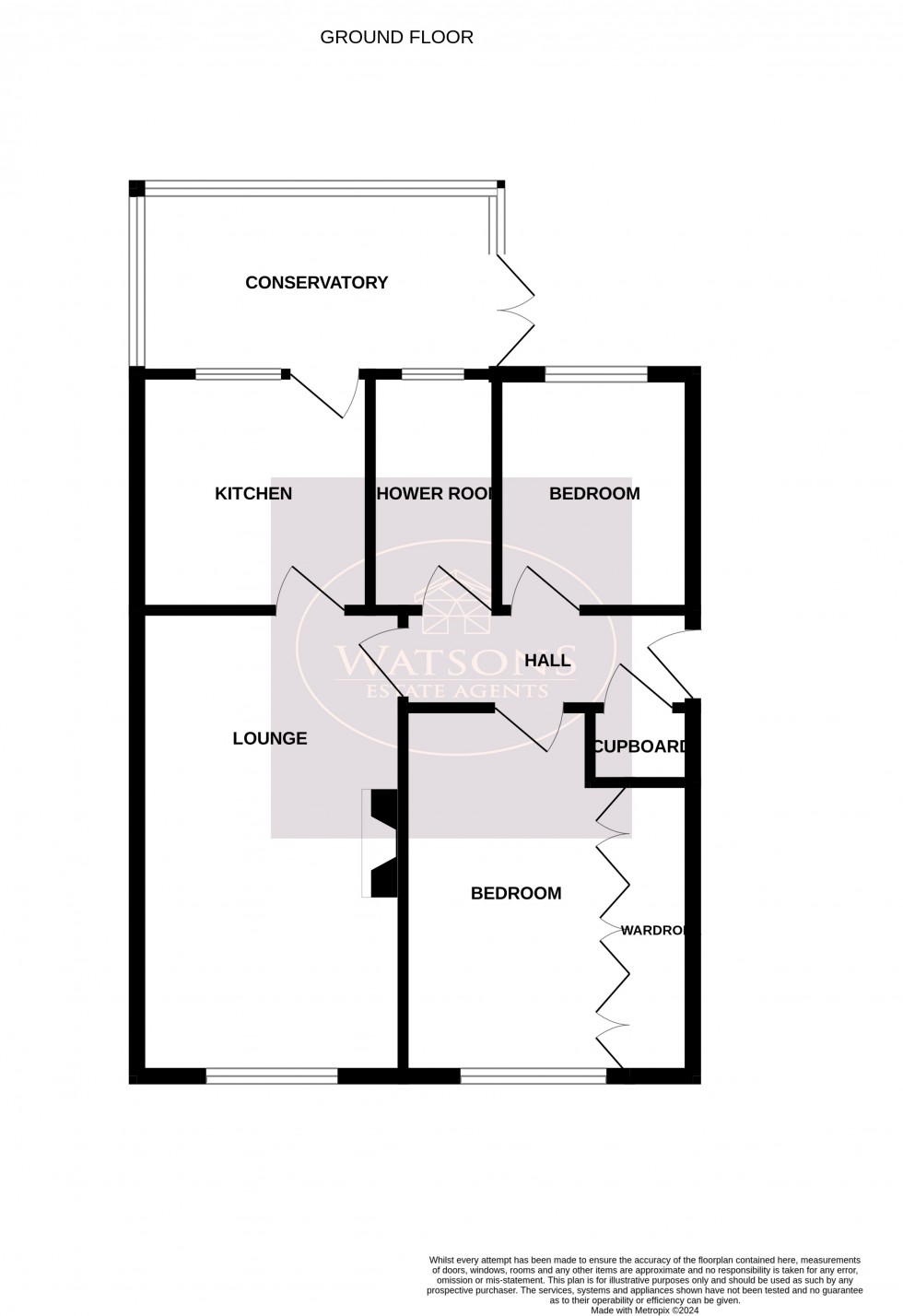 Floorplan for Westwood, Nottingham