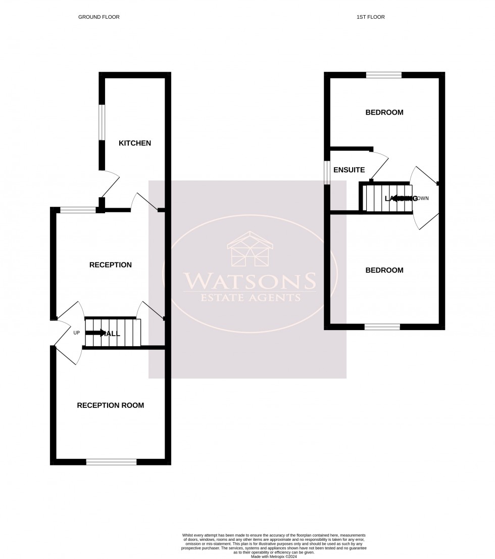 Floorplan for Brinsley, Nottingham