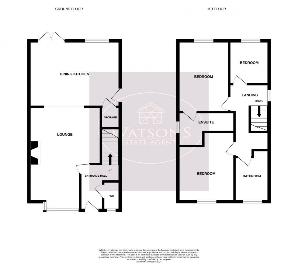 Floorplan for Selston, Nottingham