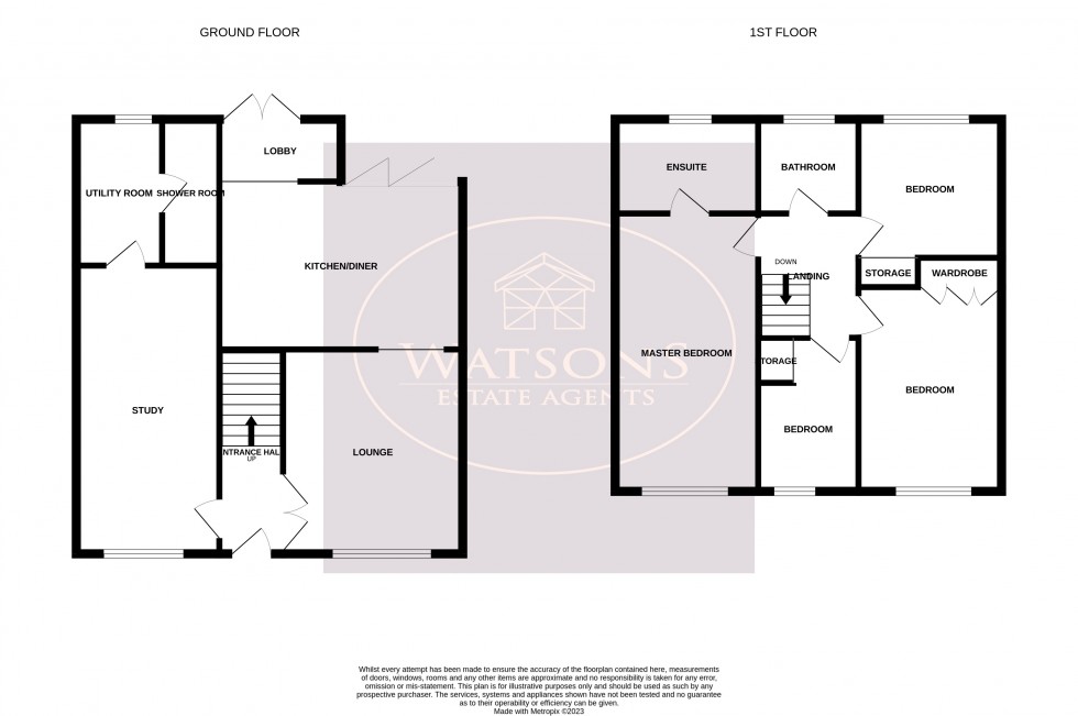 Floorplan for Fenroth Close, Nottingham