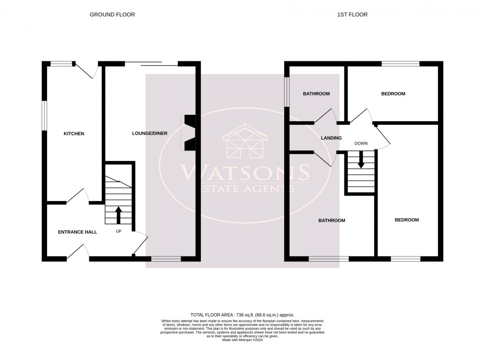 Floorplan for Jacksdale, Nottingham