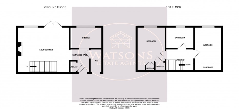 Floorplan for Kirkstone Avenue, Heanor, Derbyshire