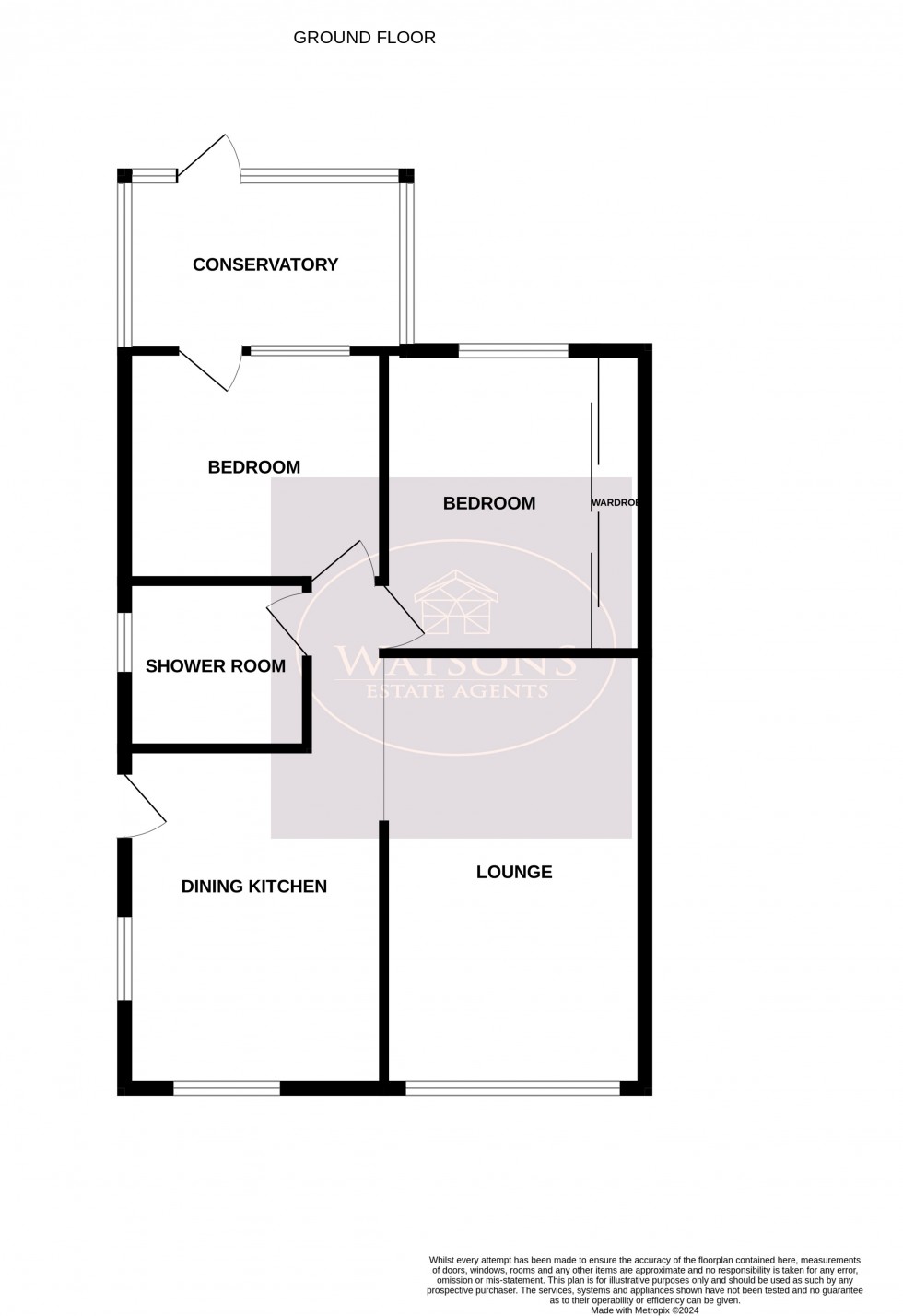 Floorplan for Selston, Nottingham