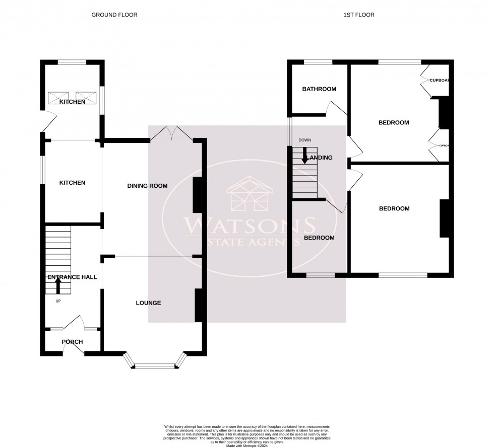 Floorplan for Kimberley, Nottingham