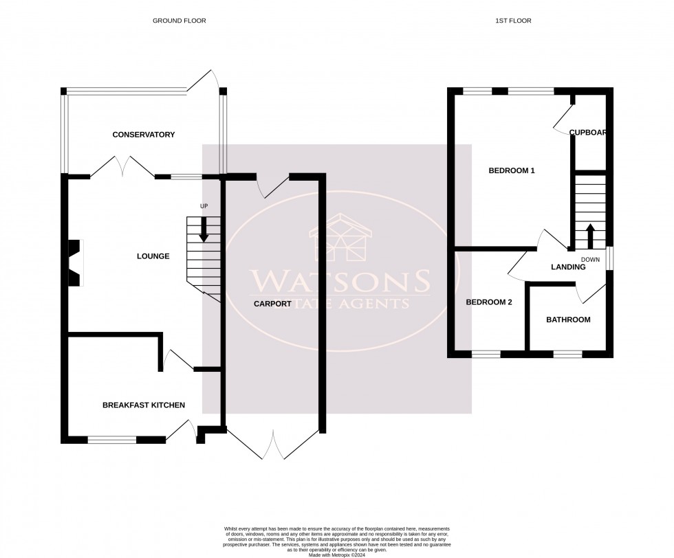 Floorplan for Langley Mill, Nottingham, Derbyshire