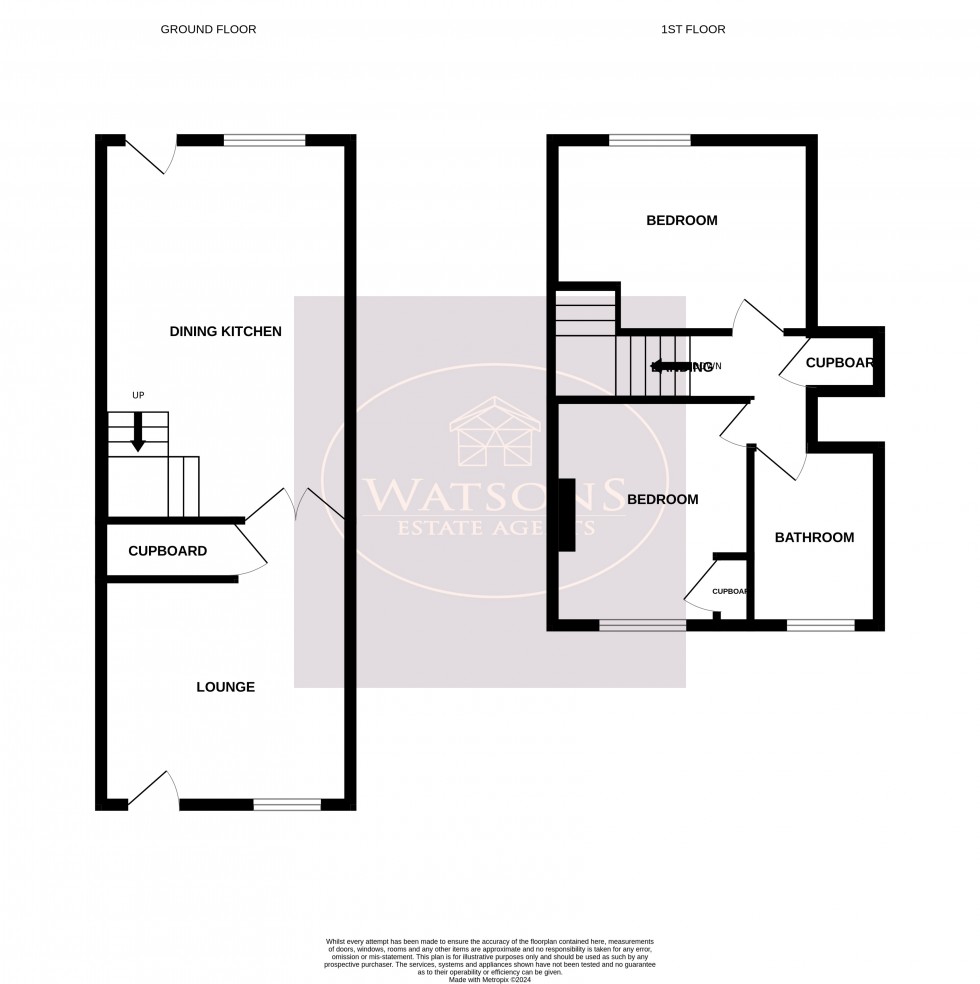 Floorplan for Kimberley, Nottingham