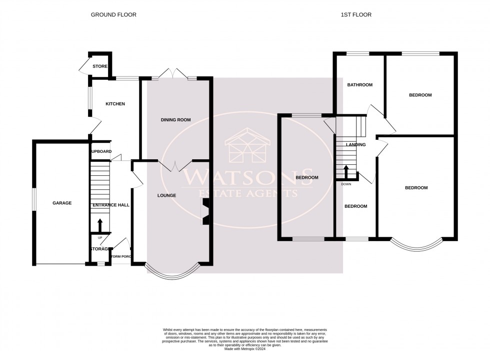 Floorplan for Glencairn Drive, Nottingham