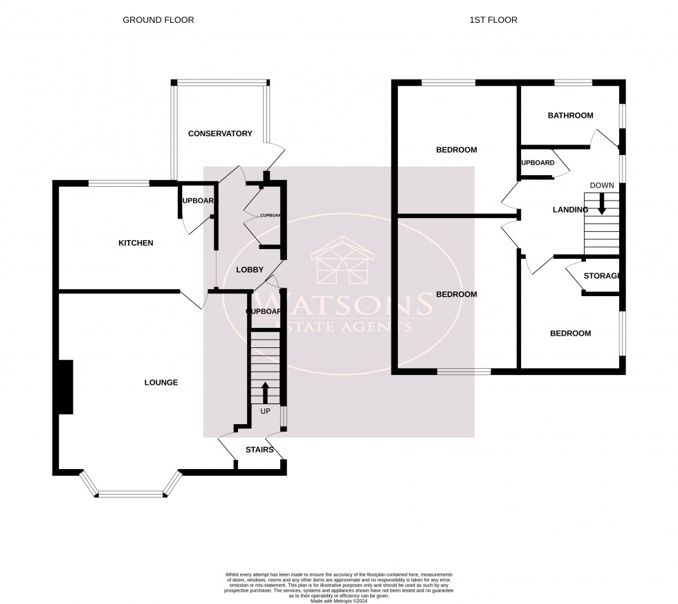 Floorplan for Yatesbury Crescent, Nottingham