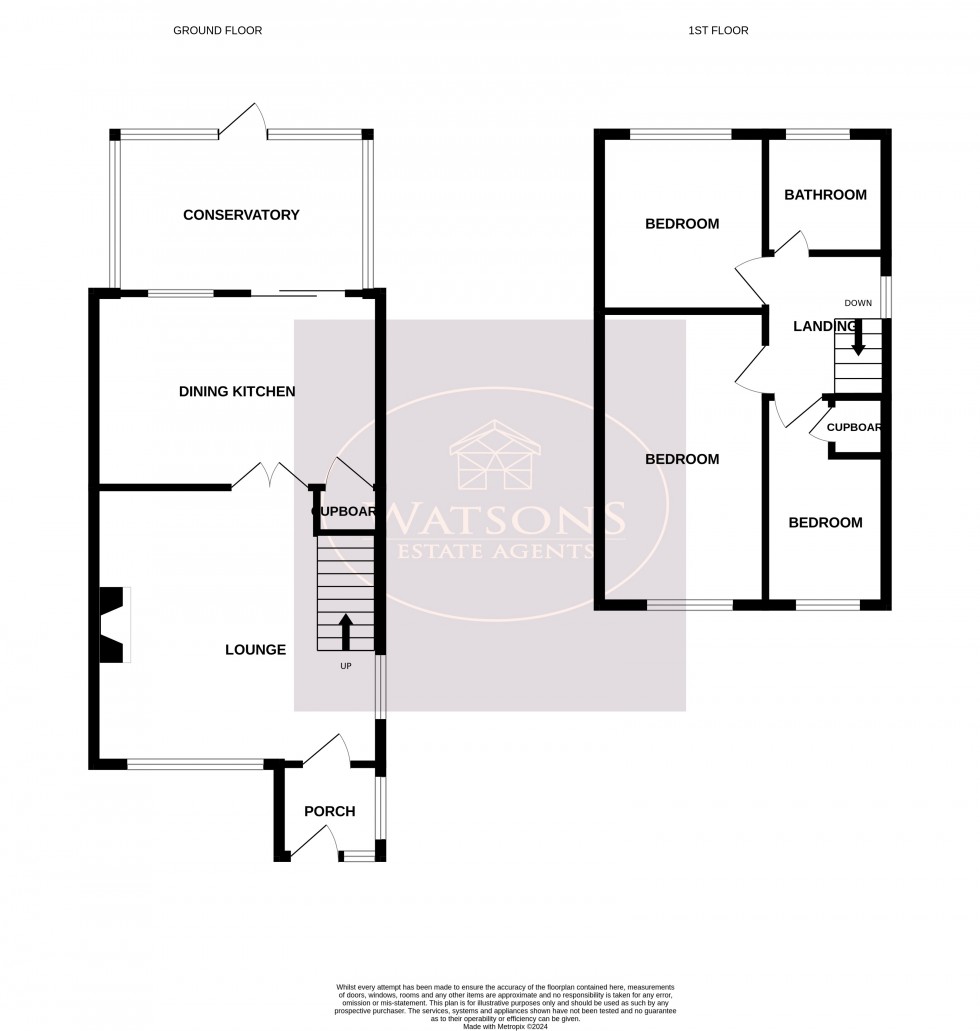 Floorplan for Cernan Court, Nottingham