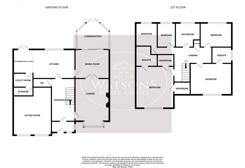 Floorplan for Nuthall, Nottingham