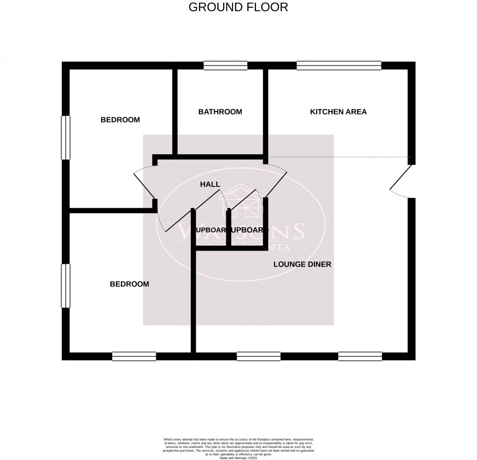 Floorplan for Watnall, Nottingham