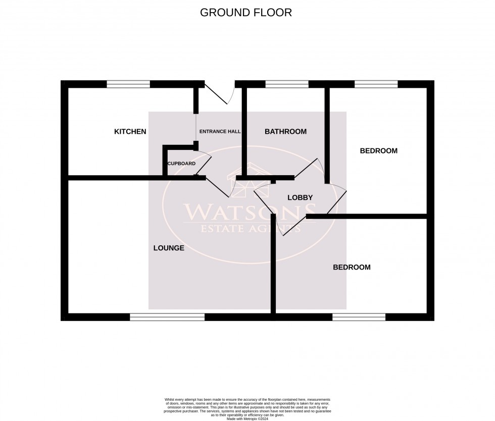 Floorplan for Jacksdale, Nottingham