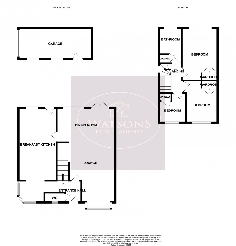 Floorplan for Eastwood, Nottingham