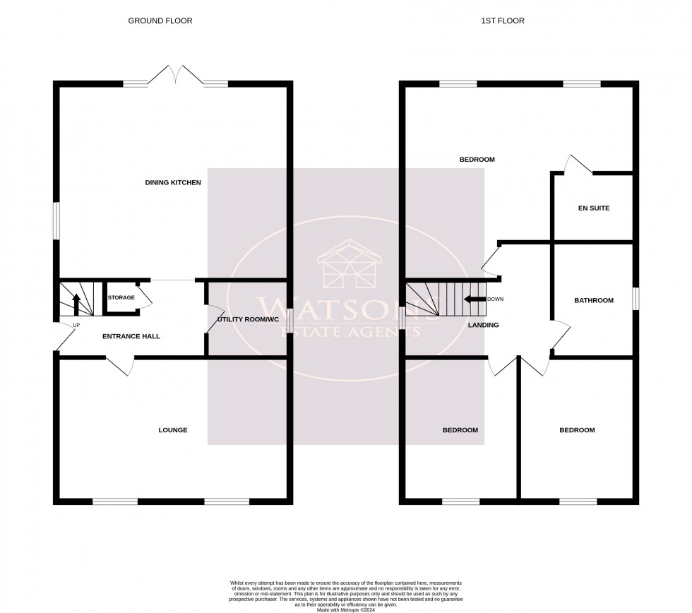 Floorplan for Selston, Nottingham