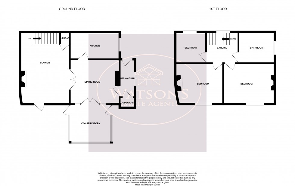 Floorplan for Kimberley, Nottingham