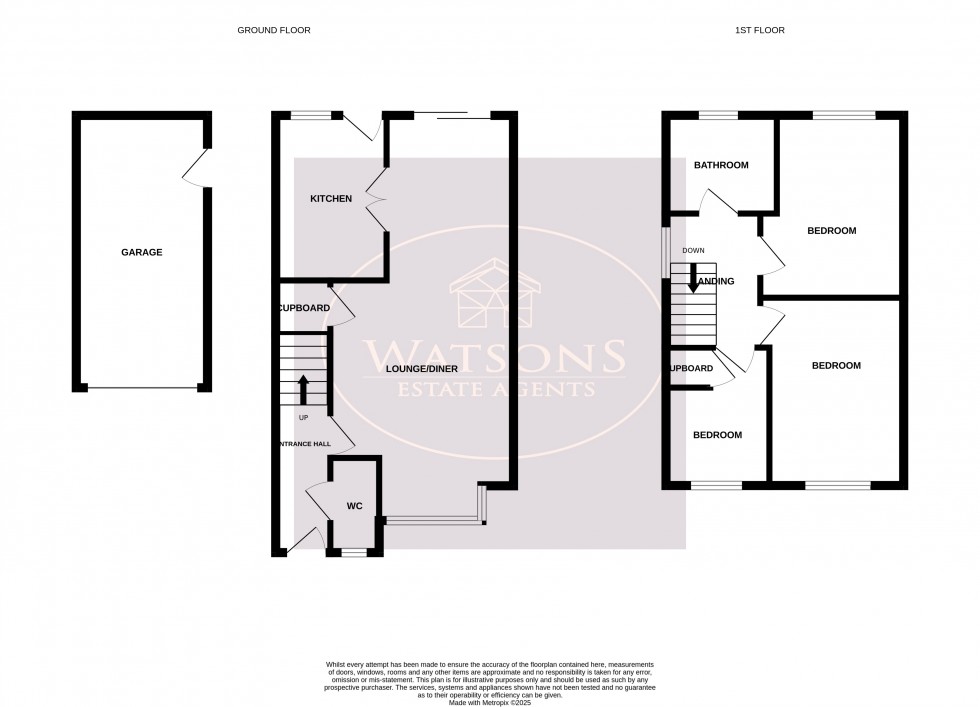 Floorplan for Nuthall, Nottingham