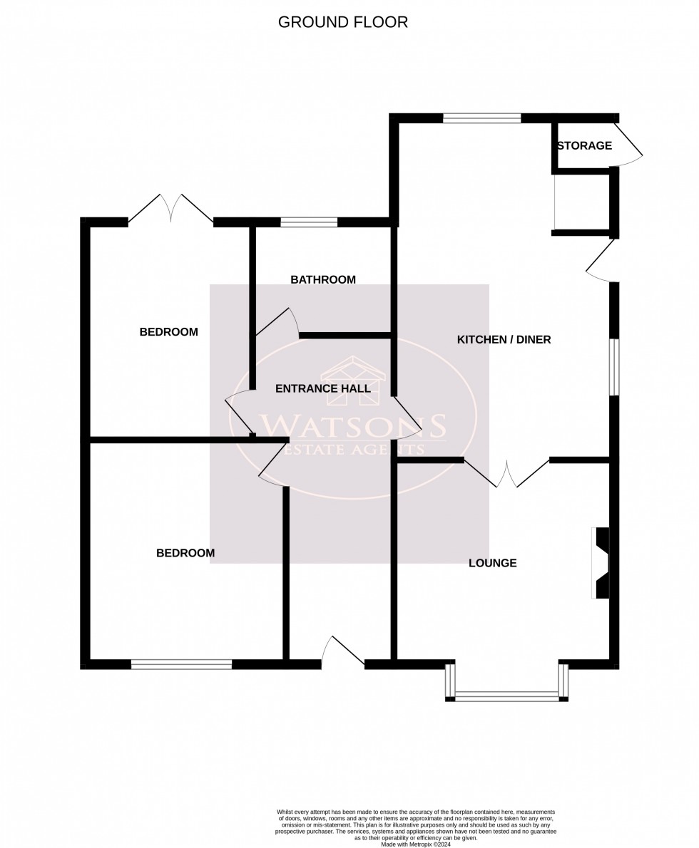 Floorplan for Selston, Nottingham