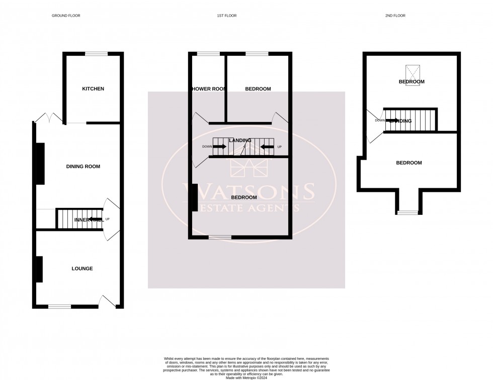 Floorplan for Hucknall, Nottingham