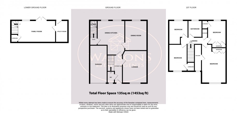 Floorplan for Bestwood Village, Nottingham