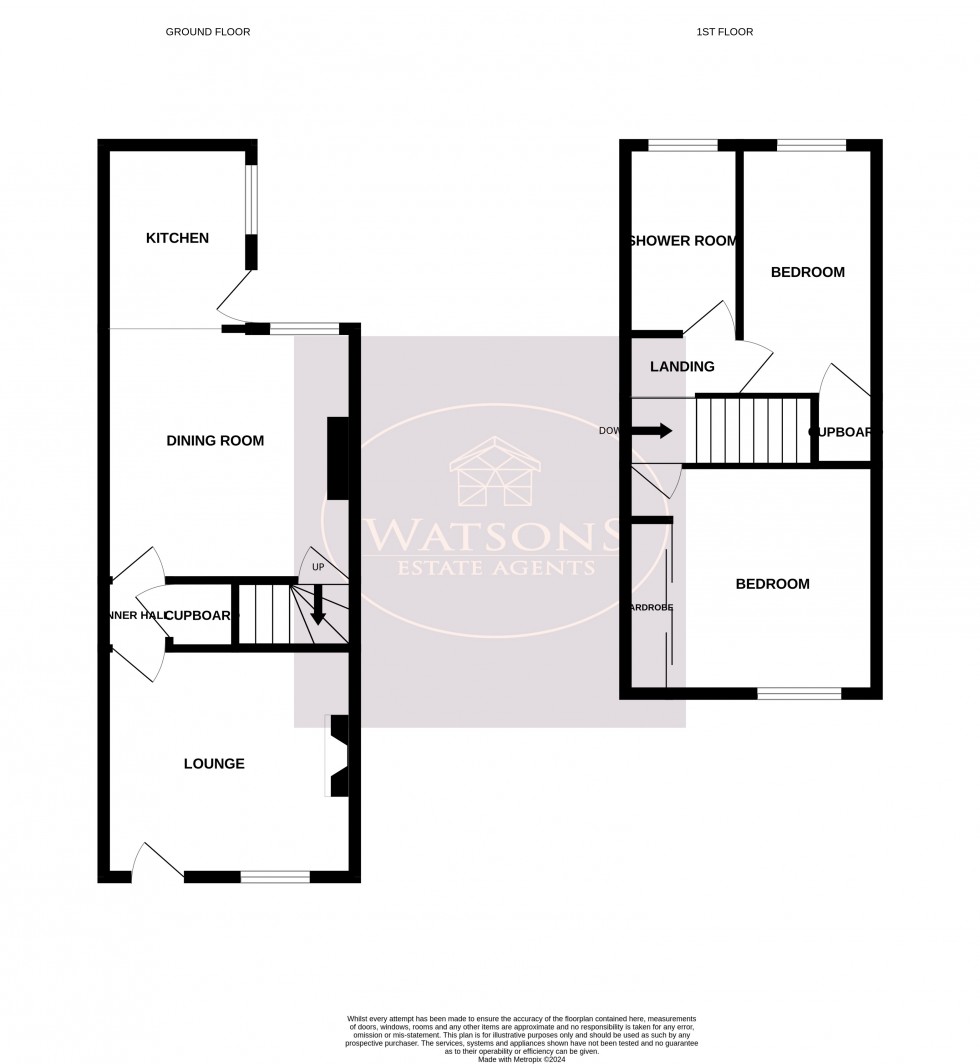 Floorplan for Eastwood, Nottingham