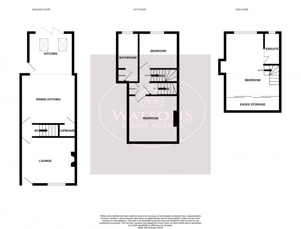 Floorplan for Kimberley, Nottingham